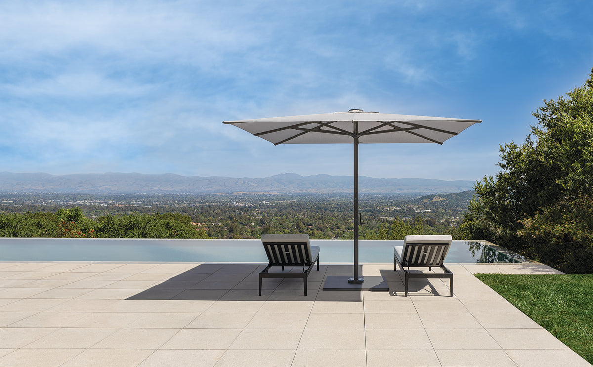 Patio Umbrella Reviews Shademaker Atlas Umbrella The Patio Galaxy