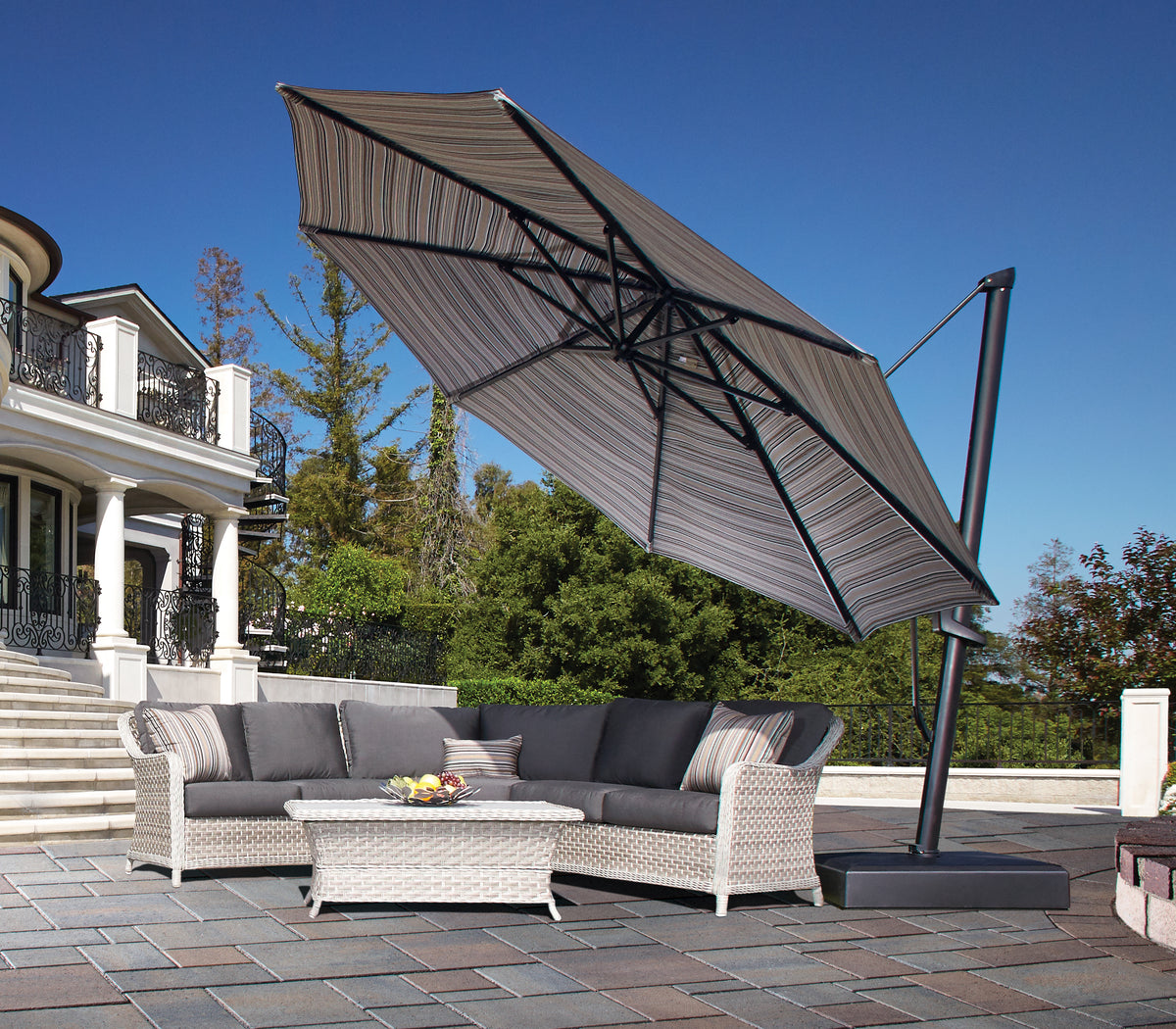 Enhance Your Backyard Oasis with an Offset Patio Umbrella The Patio