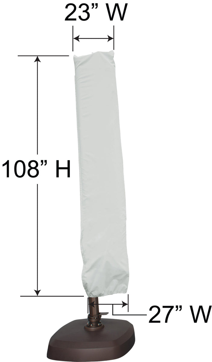 garden treasures patio umbrella cover PFC920 it stands 110 tall and features quality materials for durable Treasure Garden PFC955 Cover for