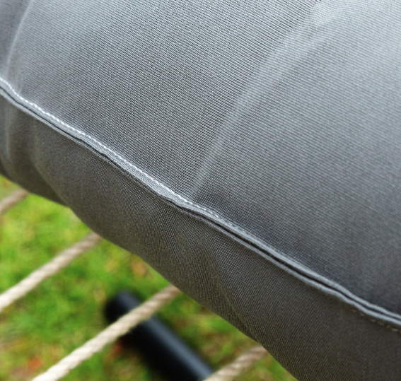 52" Long Hammock Pillow Sunbrella® Canvas Charcoal The Patio Galaxy