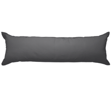 52" Long Hammock Pillow - Sunbrella® Canvas Charcoal