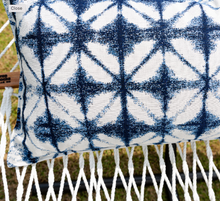 52" Long Hammock Pillow - Sunbrella® Midori Indigo