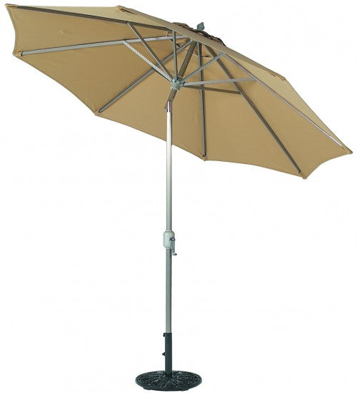 galtech auto tilt patio umbrella Galtech 9' Deluxe Auto Tilt