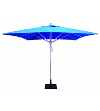 Galtech 792 - 10x10 FT Square Commercial Patio Sky Blue Umbrella