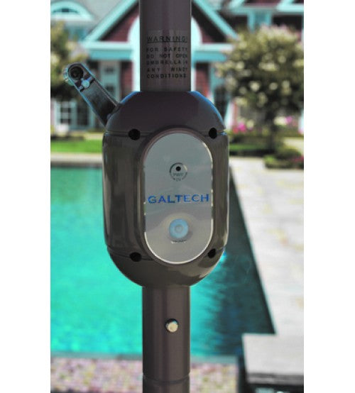 9 ft auto tilt round patio umbrella Galtech 936