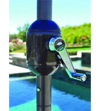 Galtech 636 - 9 FT Manual Tilt Patio Umbrella Solid resin hub
