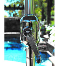 Galtech 537 - 9 FT Teak Market Umbrella Rotational Tilt Frame