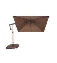 8.5' SQUARE  CANTILEVER UMBRELLA - SUNBRELLA Top View