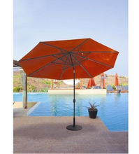 Galtech 779 - 8x11 FT Oval Deluxe Auto Tilt Patio Umbrella