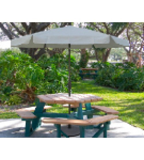 7-1 2 ft push-up patio umbrella model ucs00401c-tan Commercial Cantilever the fiberglass ribs provide excellent support for the canopy SimplyShade 7-ft Aluminum Tan Market