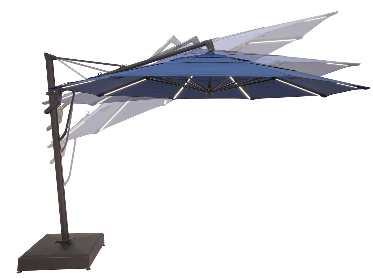 Treasure Garden 13' Starlux AKZ PLUS Cantilever Umbrella