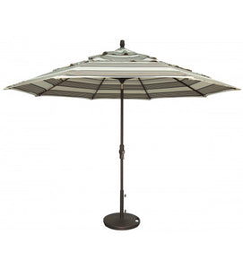 11' Driftwood collar tilt Octagon Commercial Use Umbrella 