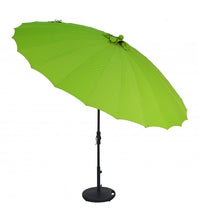 10' SHANGHAI COLLAR TILT ROUND LIME UMBRELLA