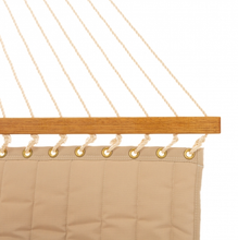 Large Quilted Hammock - Sunbrella Beige