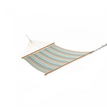 Sunbrella Gateway Mist  Large Quilted Hammock