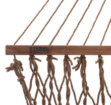 Single Antique Brown Duracord Rope Hammock