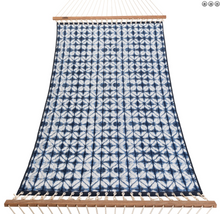 Large Sunbrella Quilted Hammock - Midori Indigo