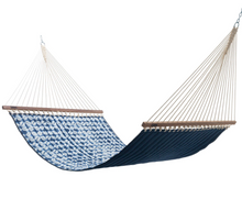 Large Sunbrella Quilted Hammock - Midori Indigo