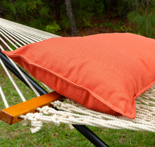 52" Long Hammock Pillow - Sunbrella® Echo Sangria