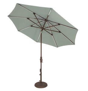 amir patio umbrella Treasure Garden 9' Starlux Collar Tilt Octagon Umbrella – The Patio Galaxy