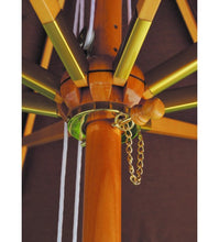 Galtech 11' Wood Umbrella with 8 Ribs