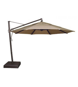 Cream 13' PLUS Octagon Cantilever Umbrella - Sunbrella