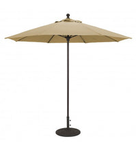 Galtech 725 - 7.5 FT Commercial Patio Heather Beige Umbrella Fiberglass Ribs