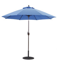 Galtech 636 - 9 FT Manual Tilt Patio Air Blue Umbrella