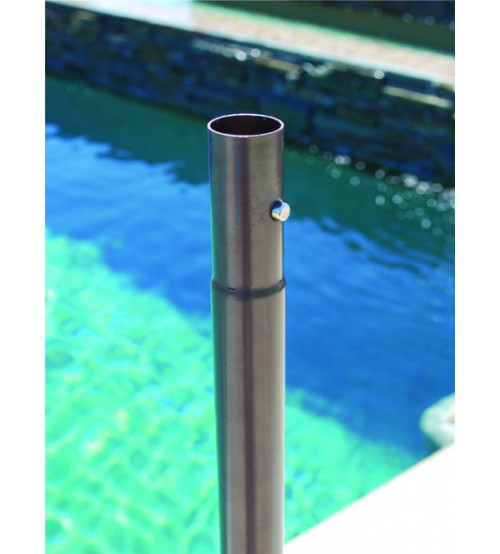 lower pole for patio umbrella steel Otoolling 1 Pack 1.5'' Dia Replacement Pole, Heavy Umbrella Bottom Replacement, 1.7 mm Thickness, No Bullet Buckle Outdoor(Black,42.5'') : Patio, Lawn & Garden suited for small to medium outdoor spaces such as patios hcman 45 in. Replacement Umbrella