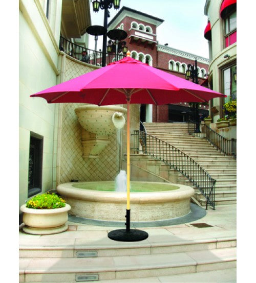 burgundy patio umbrella Galtech 136