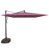 Treasure Garden AKZ 10' Square Cantilever Umbrella With stand