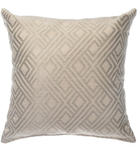 Sunbrella 18"X18" Square Throw Pillow - Integrated Pewter 