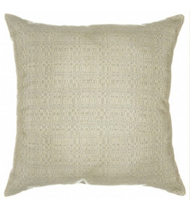 Sunbrella 24"X24" Square Designer Pillow - Linen Silver 