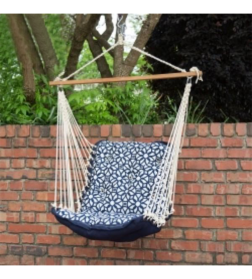 Tufted Single Swing Luxe Indigo – The Patio Galaxy
