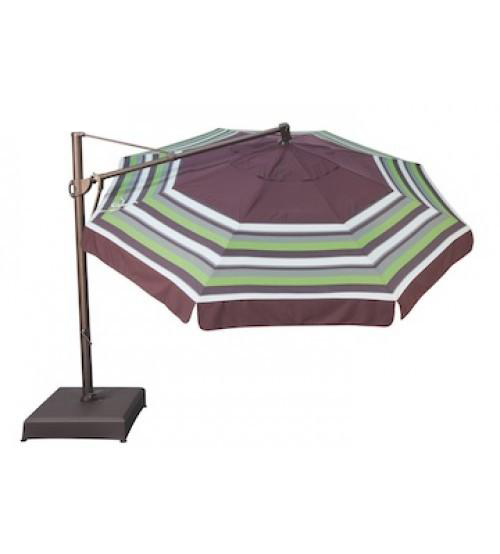custom patio umbrella replacement Treasure Garden 11' Octagon Cantilever Replacement Cover