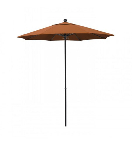 7.5' Round All Fiberglass Tuscan Color Umbrella