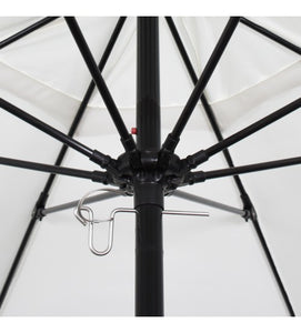 7.5' Round All Fiberglass Umbrella With 8 Ribs fiberglass