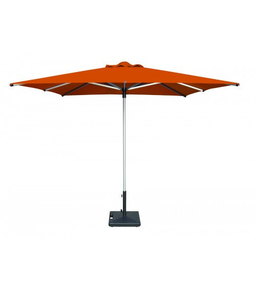 6 square patio umbrella Shademaker 6'6" Square Libra Centerpost Umbrella – The Patio Galaxy