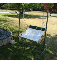 Steel Swing Stand - Taupe single or double swings