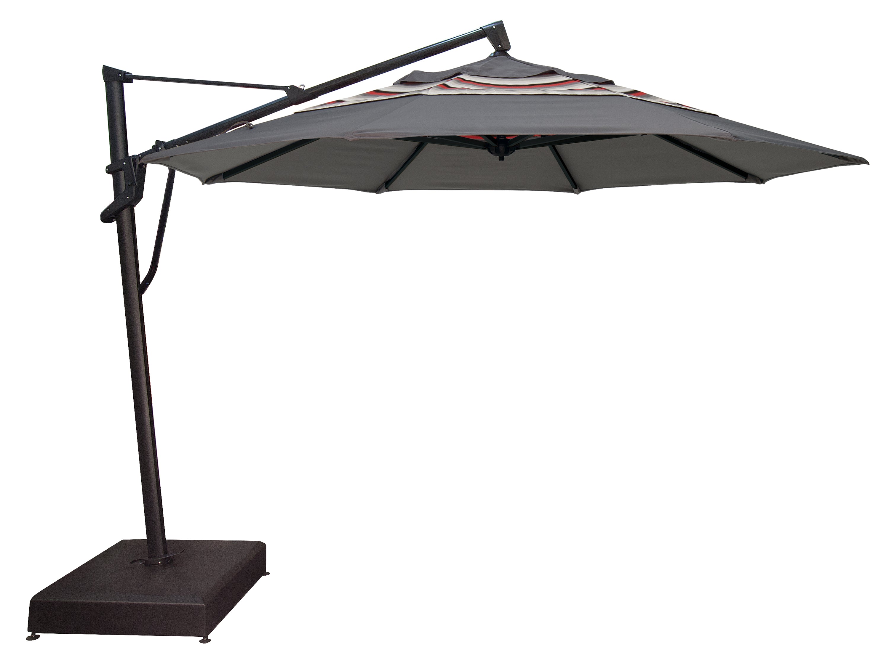 Treasure Garden 11' AKZ PLUS Cantilever Umbrella - O'bravia