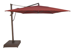 Treasure Garden 10' X 13' AKZPRT PLUS Cantilever Umbrella - Sunbrella & Outdura Fabrics