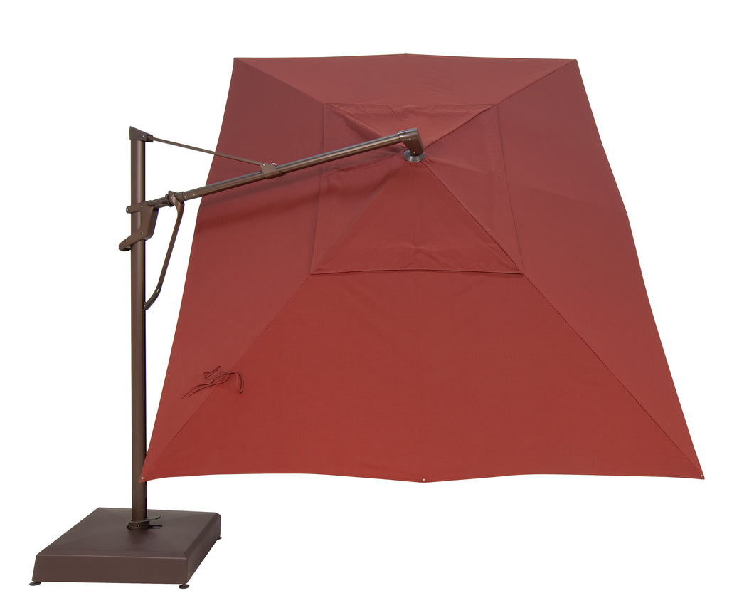 Treasure Garden 10' X 13' AKZPRT PLUS Cantilever Umbrella - Sunbrella & Outdura Fabrics