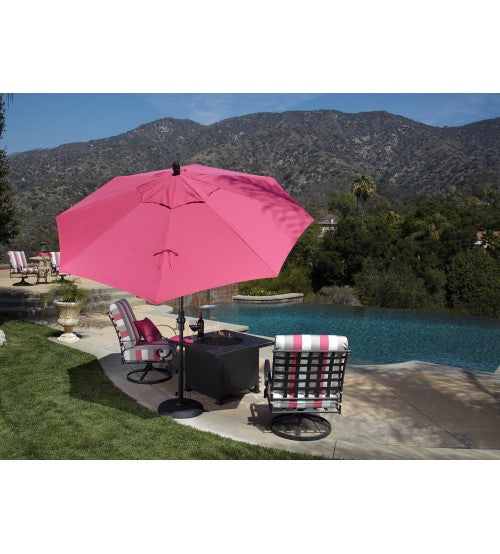 garden treasure 11ft off-set patio umbrella with light Outdoor Market Umbrella Deluxe Auto-Tilt Bronze Aluminum Frame (Sunbrella, Canvas) : Patio, Lawn & Garden It carries Treasure Garden 11' Collar Tilt
