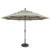 11' Collar Tilt Octagon Commercial Use Umbrella front View