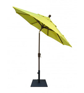 Treasure Garden 7.5' Push Button Tilt Octagon Umbrella With Single wind vent