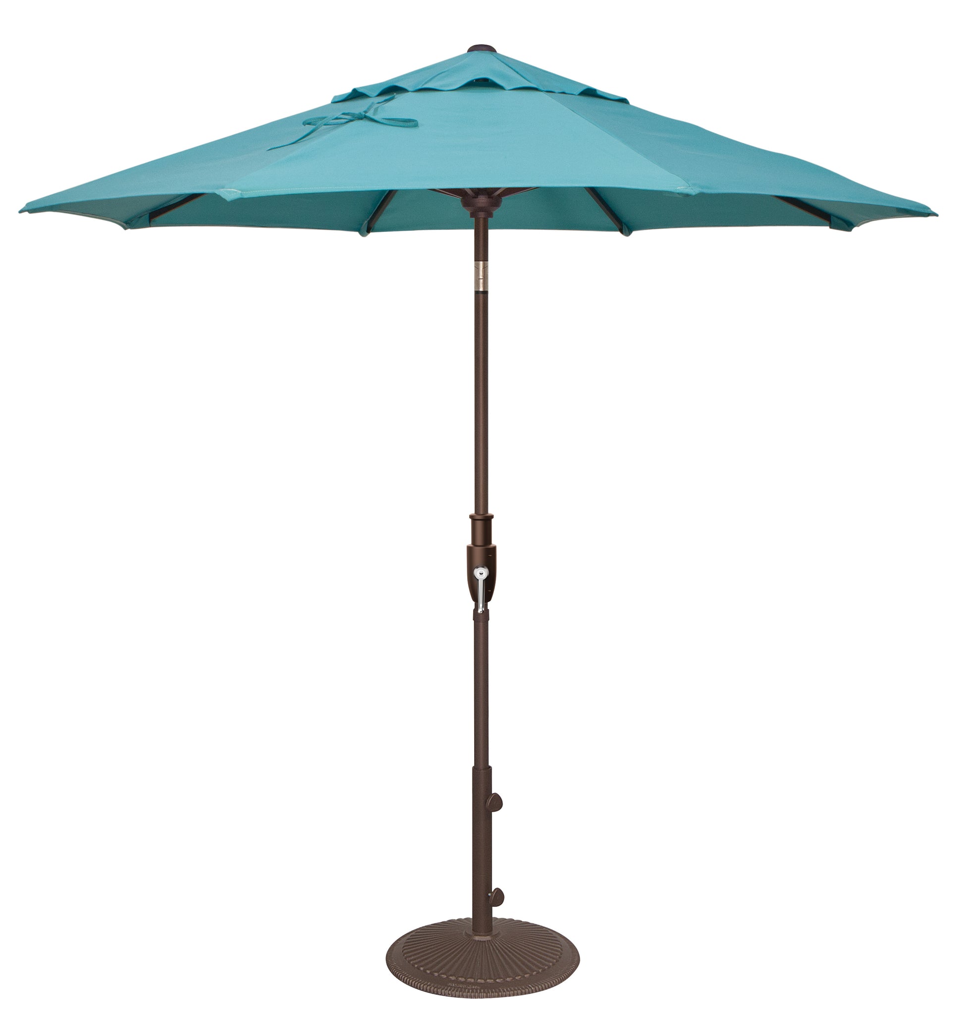 garden treasure patio umbrella Flex 11' Octagon Market 50 lbs Revolutionary slide to tilt canopy function Maximum Tilt 22 degrees Crank Lift System Treasure Garden Market Aluminum 11
