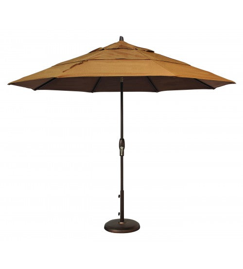 TREASURE GARDEN 11' OCTAGON MARKET UMBRELLA AUTO TILT WITH