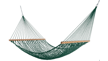 Buy Hangit Green Outdoor UV Resistant Rope Hammock With 13feet